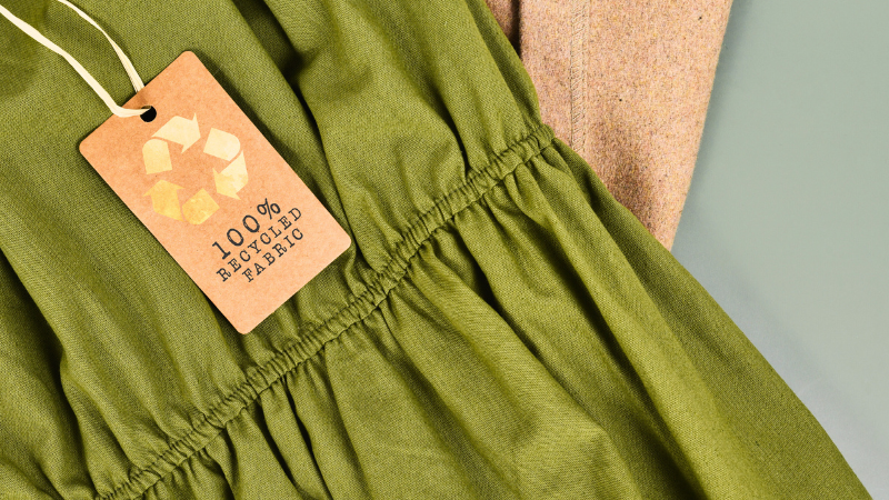 100% RECYCLED FABRIC